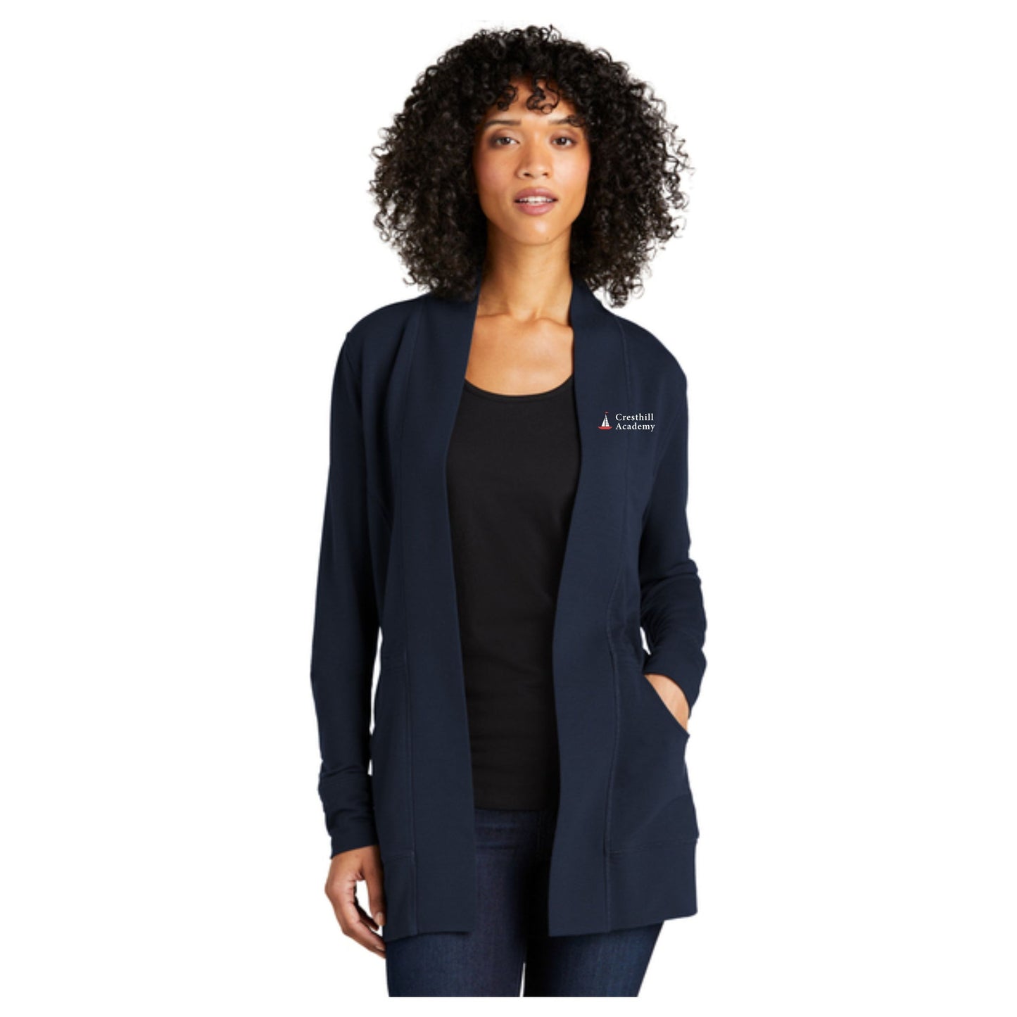 Port Authority® Women's Microterry Cardigan
