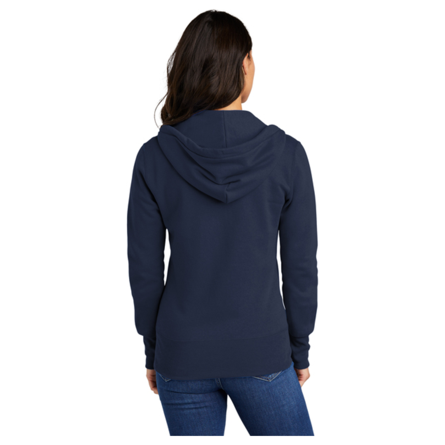 Port & Company® Women's Core Fleece Full-Zip Hooded Sweatshirt
