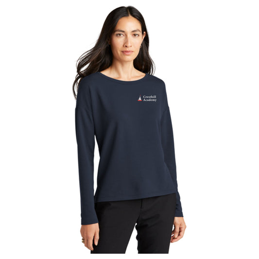 Mercer+Mettle® Women's Stretch Drop Shoulder Pullover