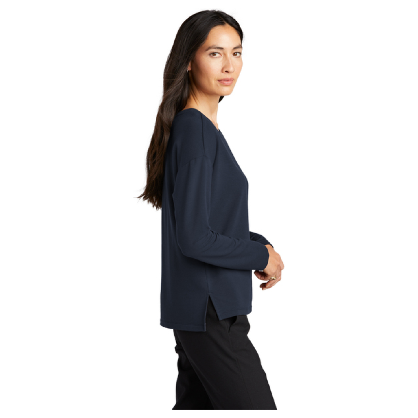 Mercer+Mettle® Women's Stretch Drop Shoulder Pullover