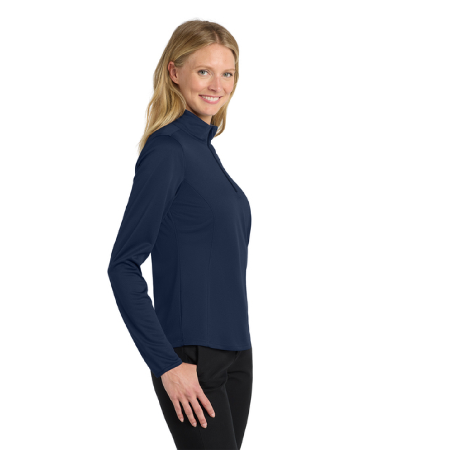 Port Authority® Women's Silk Touch™ Performance 1/4-Zip